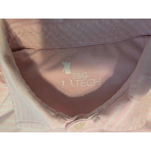 F G Tech Performance Golf Polo Shirt Mens 2XL Highland Springs Country Club logo - Picture 4 of 7